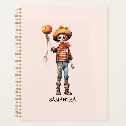 Schattig Kind Zombie - Schattige Halloween (3) Planner (Voorkant)