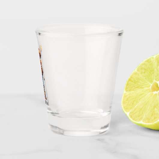 Schattig Kind Zombie - Schattige Halloween (3) Shot Glas (Rechts)