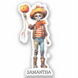 Schattig Kind Zombie - Schattige Halloween (3) Sticker