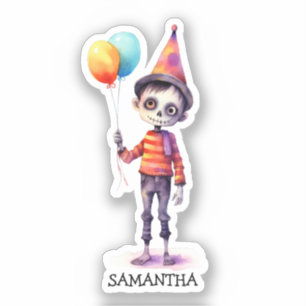 Schattig Kind Zombie - Schattige Halloween (4) Sticker
