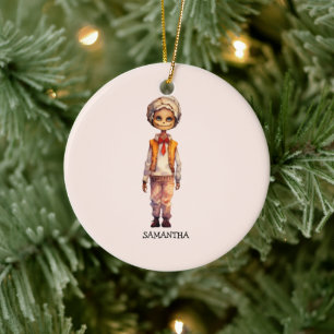 Schattig Kind Zombie - Schattige Halloween Keramisch Ornament