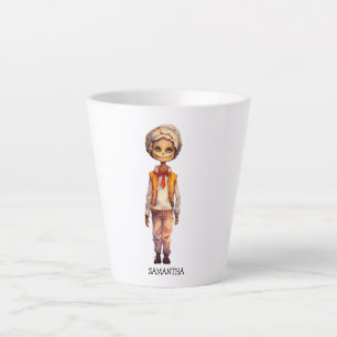 Schattig Kind Zombie - Schattige Halloween Latte Mok