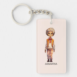 Schattig Kind Zombie - Schattige Halloween Sleutelhanger