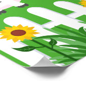 schattig kinder Boerderij Poster (Hoek)