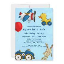 Schattig Kinder speelgoed verjaardagsfeestje