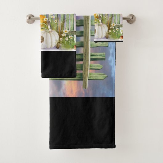 Schattig kinderverhaal pompoenpleister bad handdoek (Insitu)