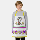 Schattig kind's Pasen Schort (Gedragen)