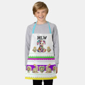 Schattig kind's Pasen Schort (Gedragen)