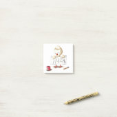 Schattig Kip Dank Je Post-it® Notes (Op bureau)