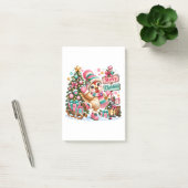 Schattig Kip Fijne Kerstdagen Post-it® Notes (Kantoor)