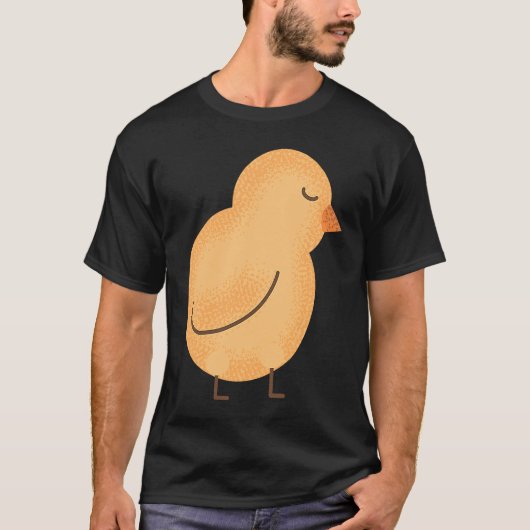 Schattig Kip Schattig Dier T-shirt (Voorkant)