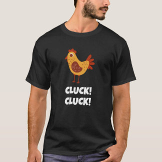 Schattig Kippenhen Zegt Tok Tok Voor Mannen Vrouwe T-shirt