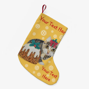 schattig kitten grijs tafeltje door op paw kerst t kleine kerstsok