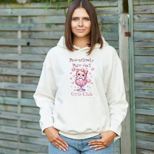 Schattig Kitten in Bubbel Kop Hoodie