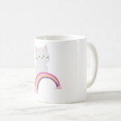 Schattig Kitten Kat Koffiemok (Voorkant rechts)