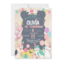 Schattig kitten / kat Laten we pawty verjaardagsfe