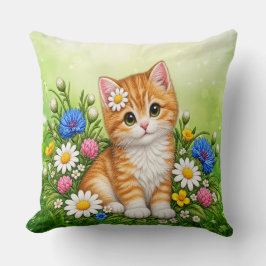 Schattig Kitten Kussen