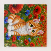 Schattig Kitten Legpuzzel (Horizontaal)