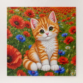 Schattig Kitten Legpuzzel