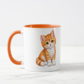 Schattig Kitten Mok (Links)