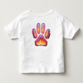 Schattig Kitten Party Peuter T-shirt (Achterkant)