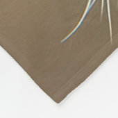 Schattig Kitten  Roze Bloemen Vlinder Fleece Deken (Hoek)