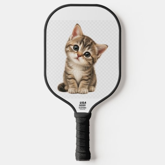 Schattig Kittens Pickleball Paddle | Aardige Katte (Voorkant)