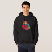 Schattig Kitty Hart Hoodie (Voorkant volledig)