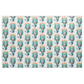 Schattig Kitty Kat Meermin Thunder_Cove Stof (Fat Quarter)