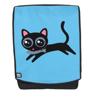 Schattig Kitty Kat met Vis Cadeau voor Meisjes Rugtassen