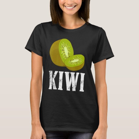 Schattig Kiwi kostuum Kiwi fruit Kiwi outfit Kiwi  T-shirt (Voorkant)