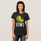Schattig Kiwi kostuum Kiwi fruit Kiwi outfit Kiwi  T-shirt (Voorkant volledig)
