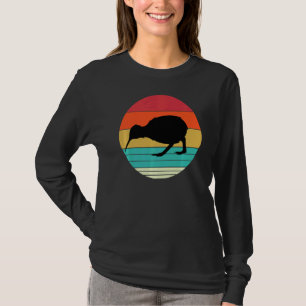 Schattig Kiwi Vogel Silhouet Kostuum Kiwi's T-shirt