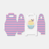 Schattig klein Baby shower voor kippen Bedankdoosjes (Uitgevouwen)