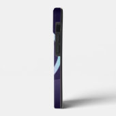 Schattig Klein Blauw Monster Case-Mate iPhone Case (Achterkant / Links)
