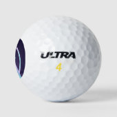 Schattig Klein Blauw Monster Golfballen (Logo)