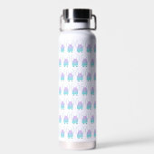 Schattig Klein Blauw Monster Waterfles (Achterkant)