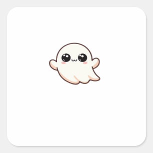 Schattig Klein Boe Basis Schoon Vierkante Sticker