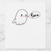 Schattig Klein Boe Grafisch Koel Esthetisch Wijn Etiket (Enkel label)
