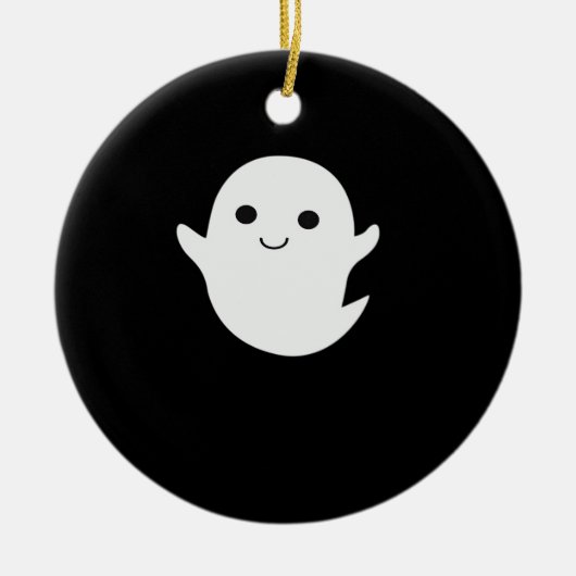 Schattig Klein Boe Klassiek Passend Keramisch Ornament (Voorkant)