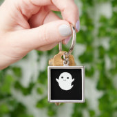 Schattig Klein Boo Klassiek Passend Sleutelhanger (Hand)