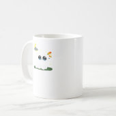 Schattig Klein Boostie Herfst Scene Vintage Klassi Koffiemok (Voorkant links)