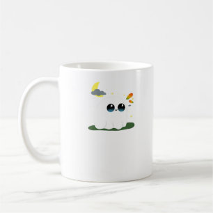 Schattig Klein Boostie Herfst Scene Vintage Klassi Koffiemok