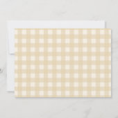 Schattig Klein Brokje Is Op Komst Baby Shower Kaart (Achterkant)