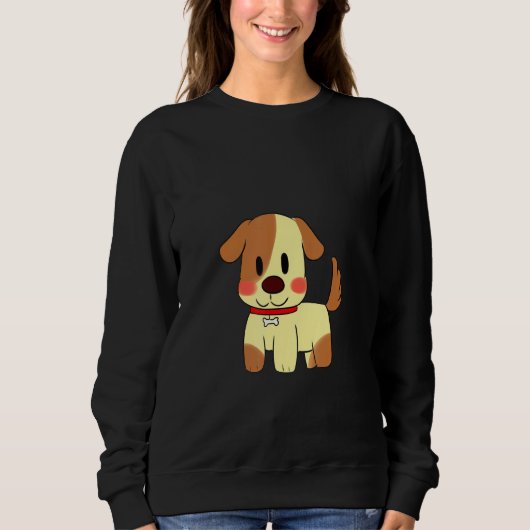 Schattig Klein Dierenhondje Trui (Voorkant)