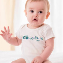 Schattig Klein Dumpling Op Maat Gemaakte Baby Naam