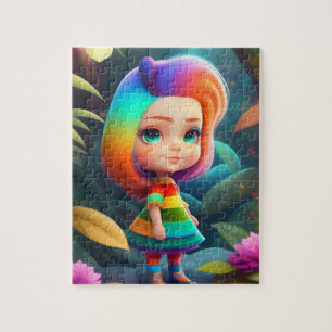 Schattig Klein Elfje Meisje Legpuzzel