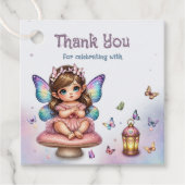 Schattig klein fee bedankjes labels (Voorkant)
