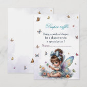 Schattig klein fee informatiekaartje (Voorkant / Achterkant)
