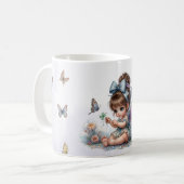 Schattig klein fee koffiemok (Voorkant links)